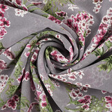 Chiffon Flowers Desmera Mauve