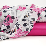 Chiffon Blumen Galina