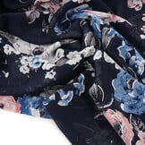 Chiffon Flowers Chauva Navy