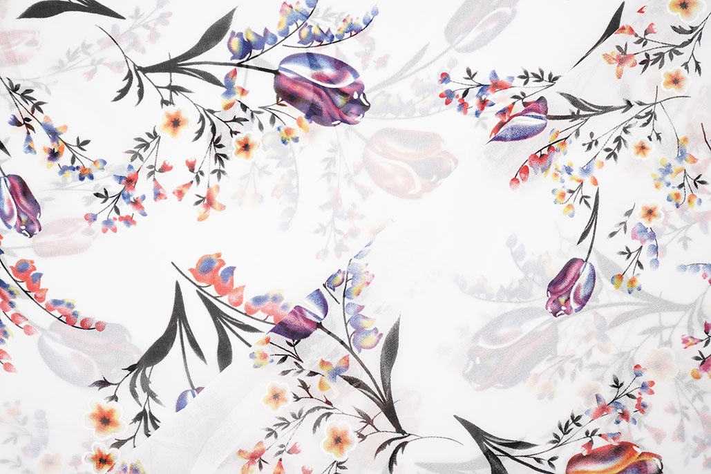 Chiffon Blumen Sammy