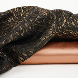 Brocade Kisha Mocha Brown