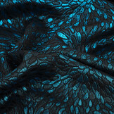 Brocade Kisha Petrol Blue
