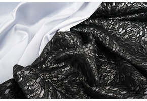 Brocade Kisha Silver Grey