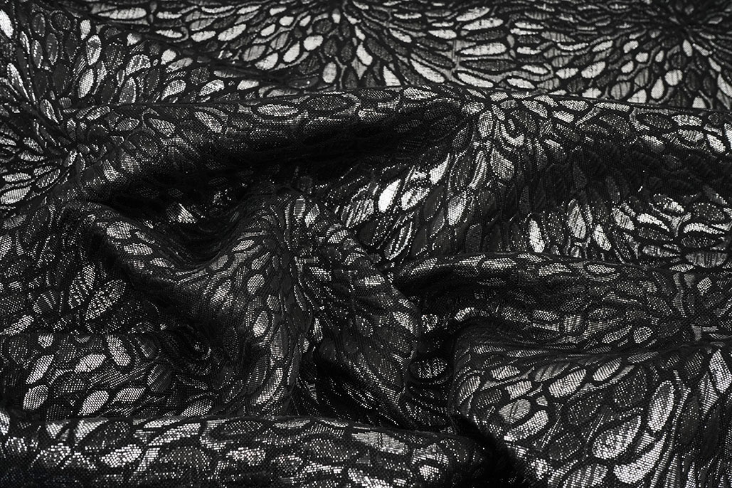 Brocade Kisha Silver Grey