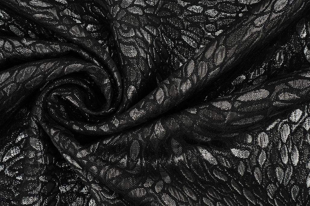 Brocade Kisha Silver Grey