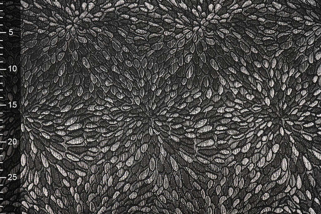 Brocade Kisha Silver Grey