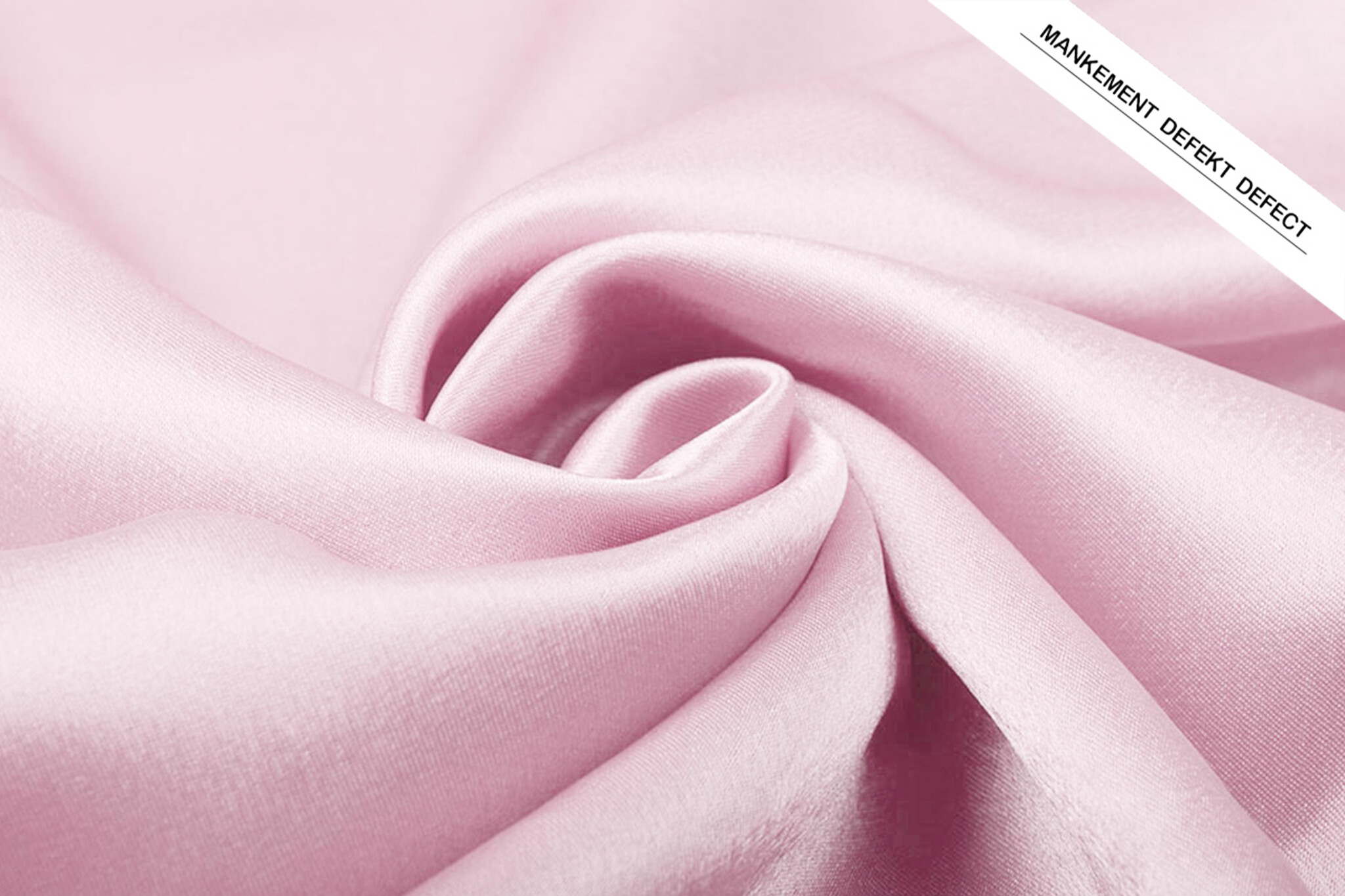 Crêpe Satijn Licht Roze