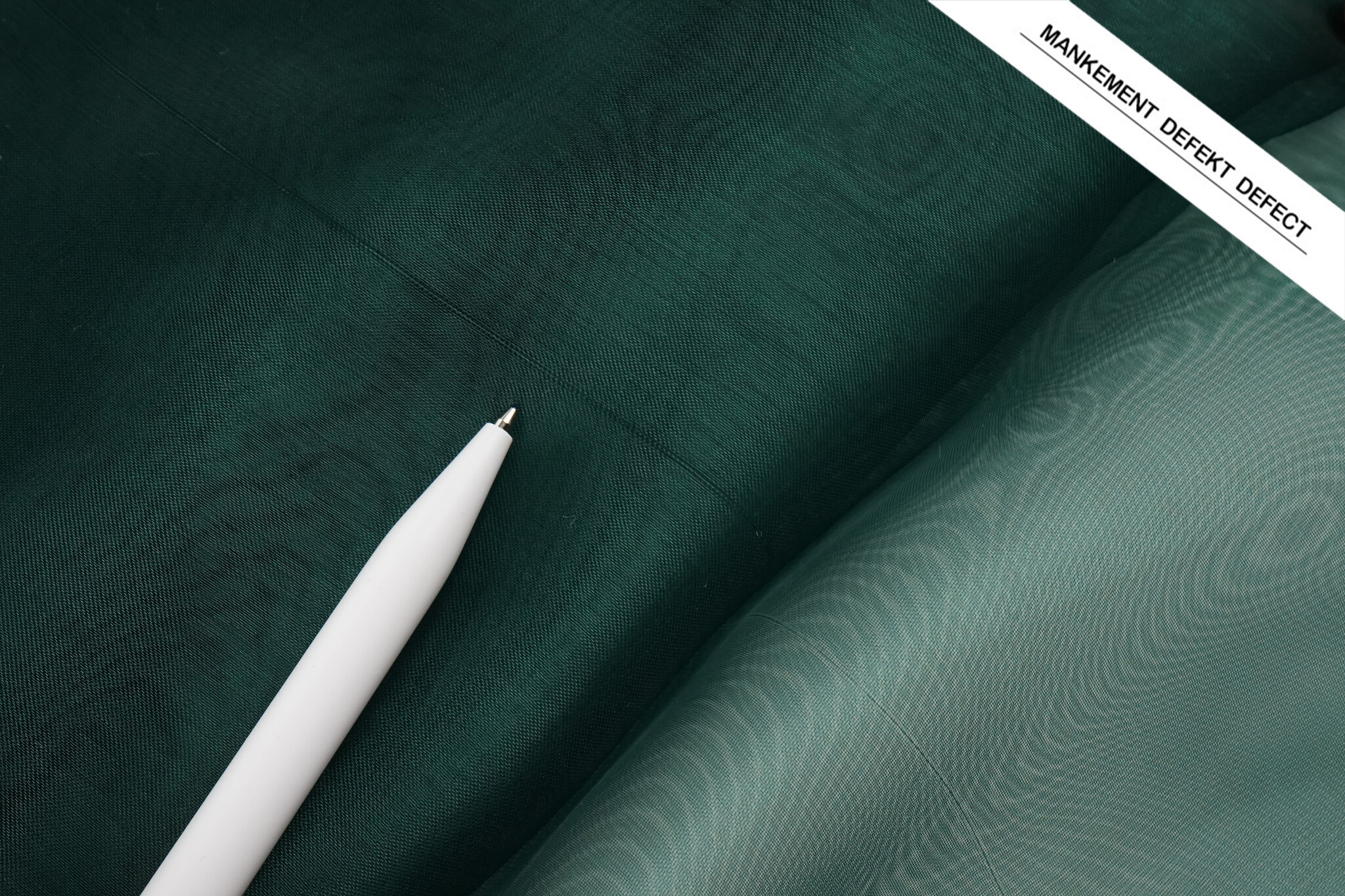 Organza Donker Groen