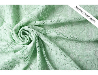 Katoen Kant Sofie Mint Groen