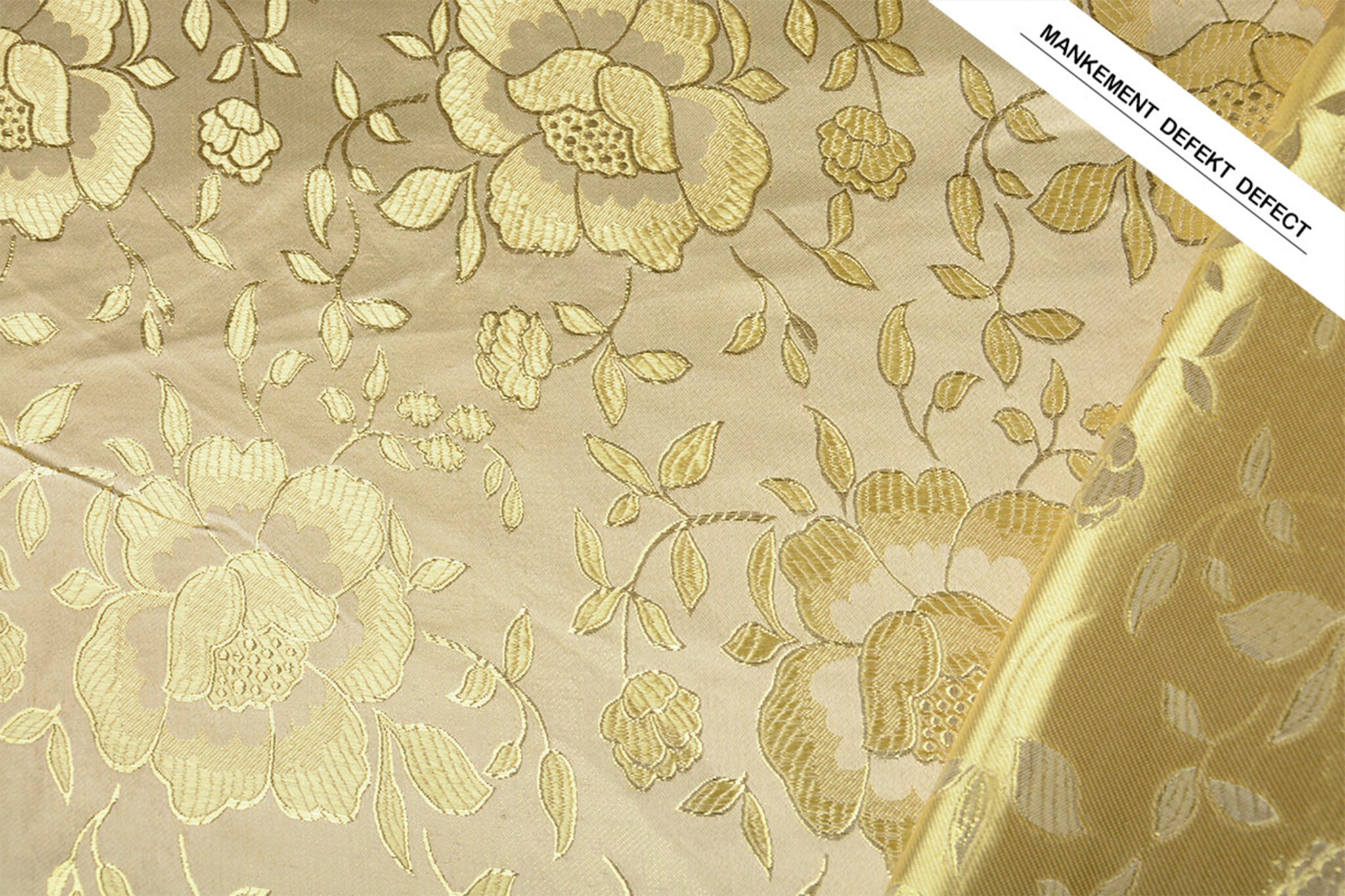 Brokat Blumen Hope Gold