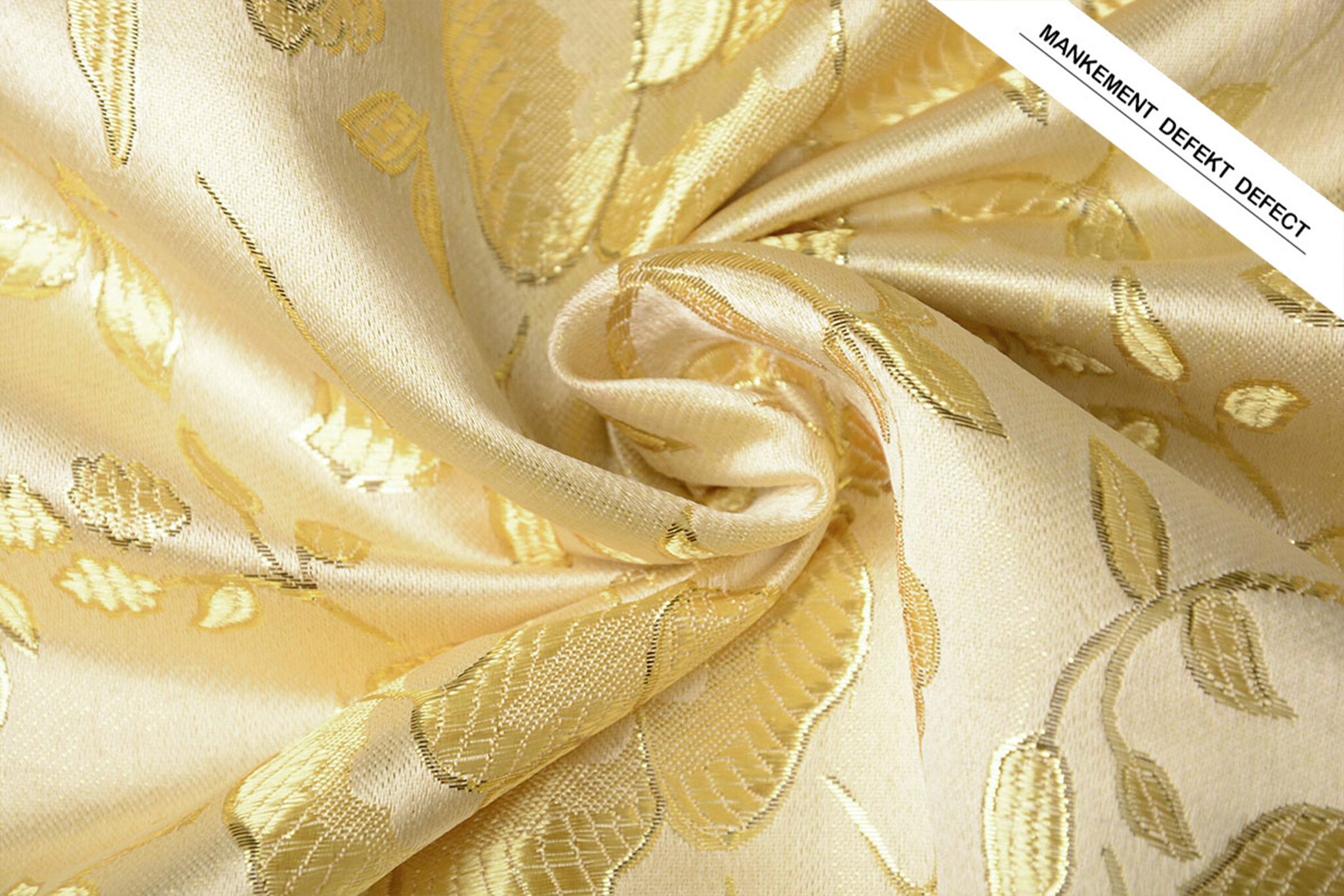 Brokat Blumen Hope Gold