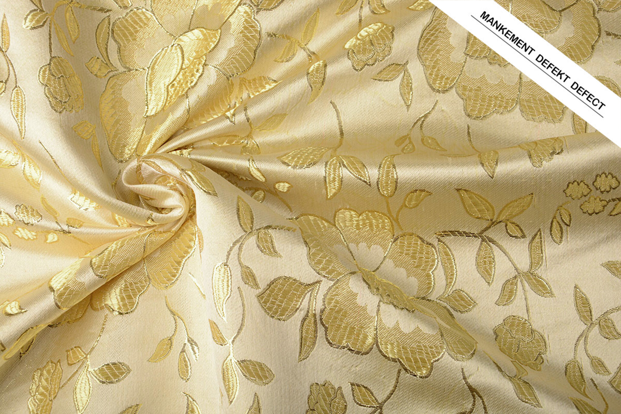 Brokat Blumen Hope Gold