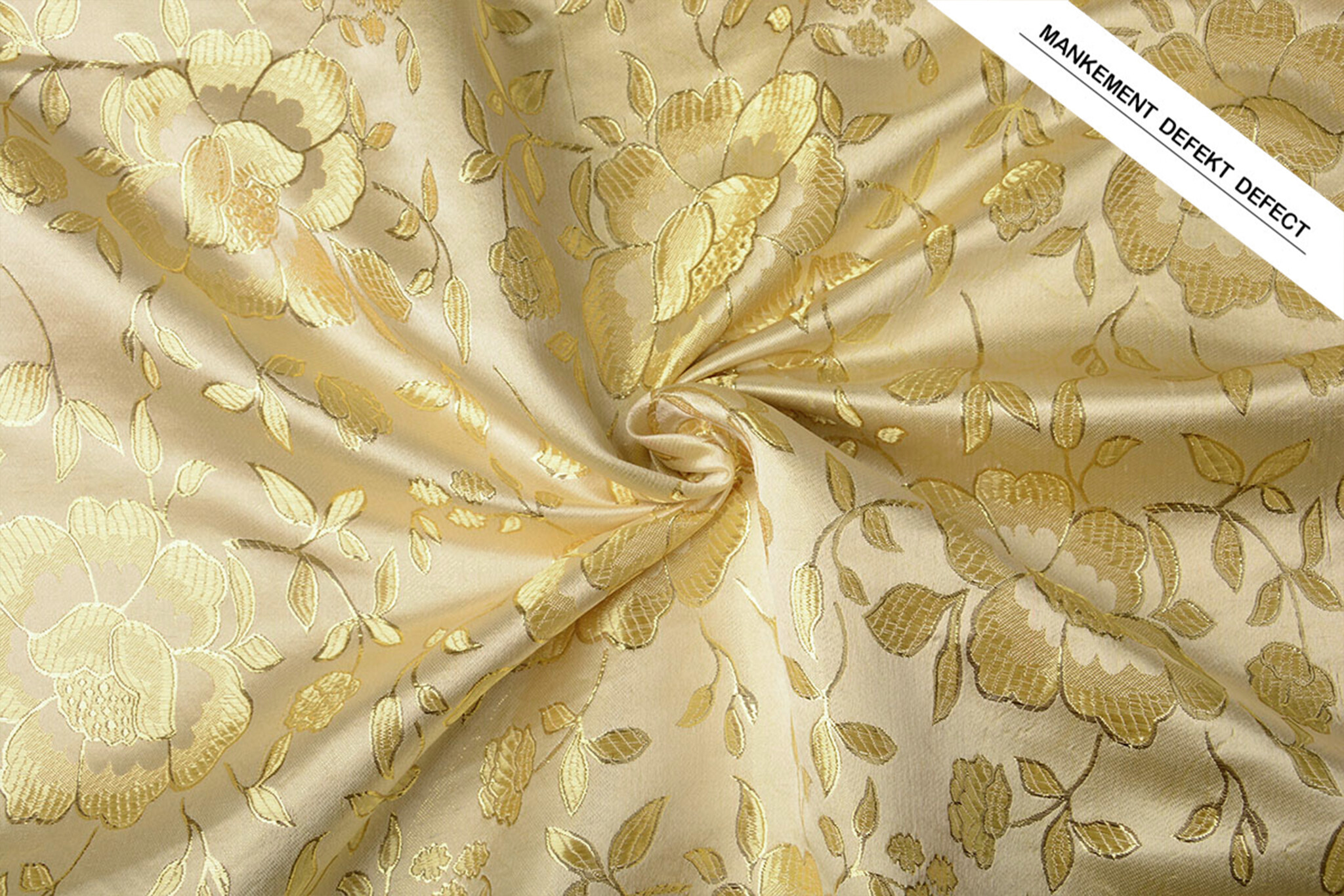 Brokat Blumen Hope Gold