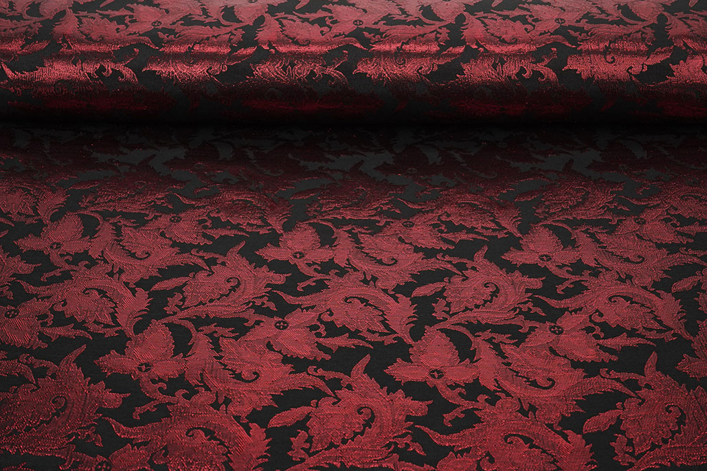Brocade Themisha Red
