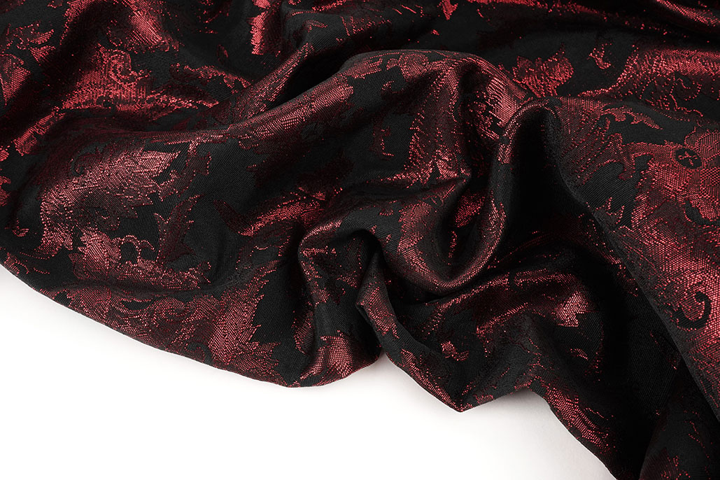 Brocade Themisha Red