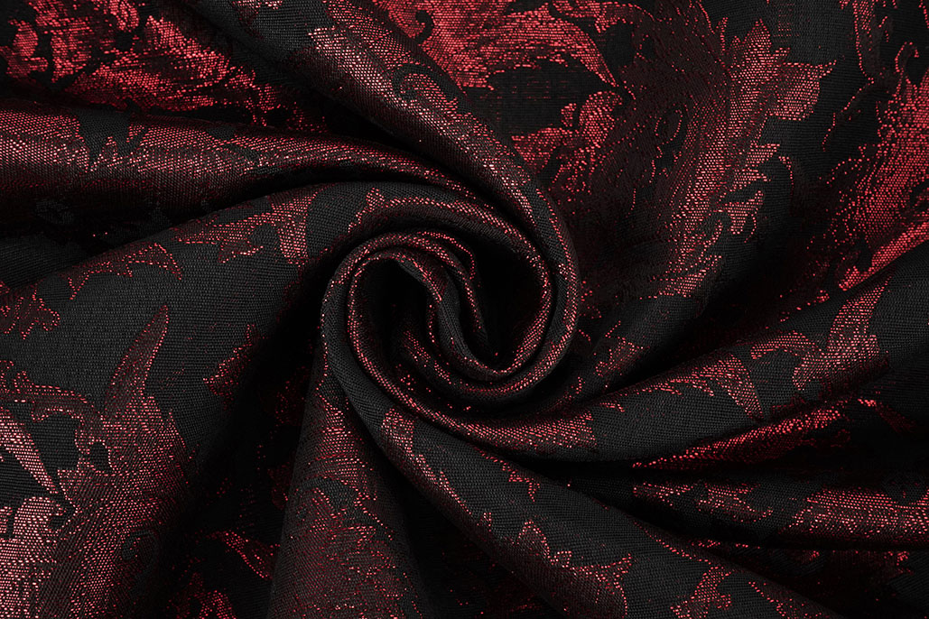 Brocade Themisha Red