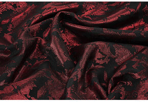Brocade Themisha Red