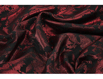 Brocade Themisha Red