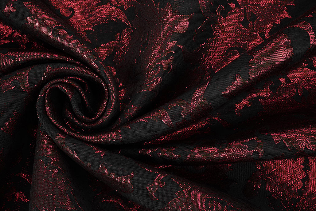Brocade Themisha Red