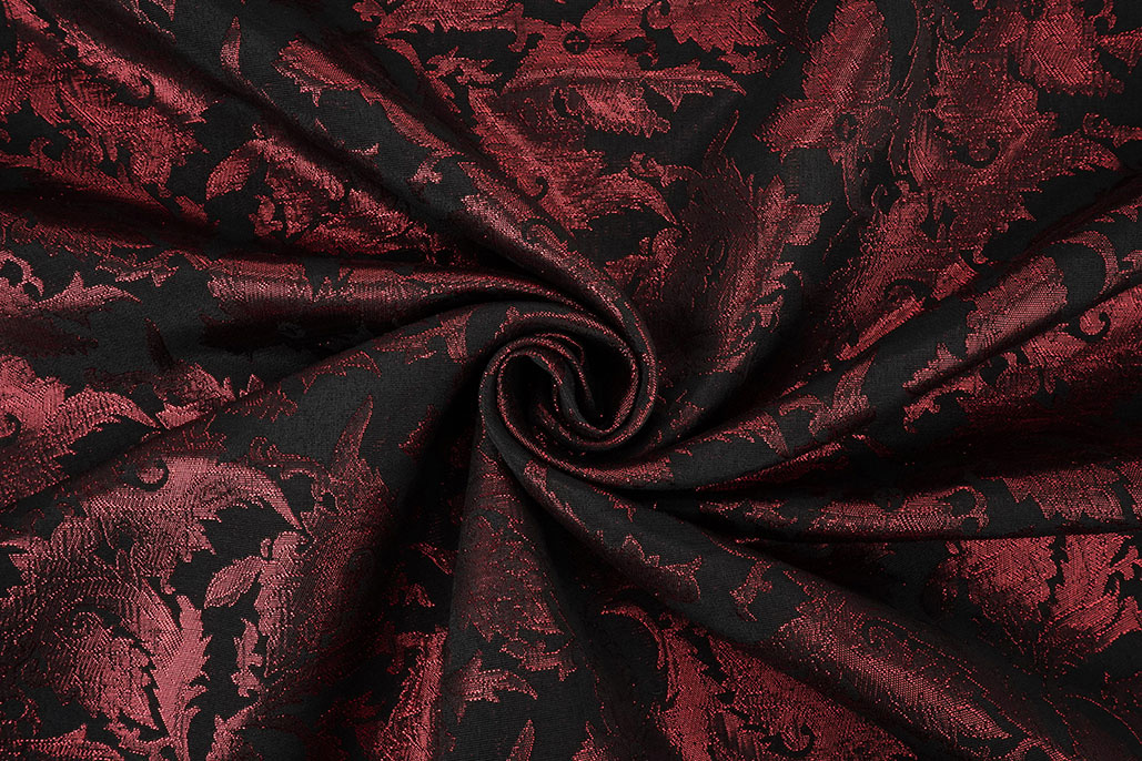 Brocade Themisha Red