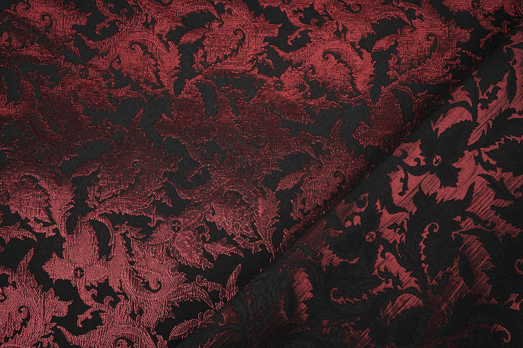 Brocade Themisha Red