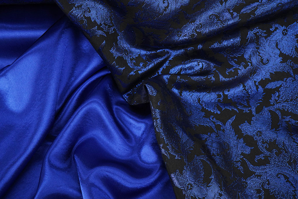 Brocade Themisha Royal Blue