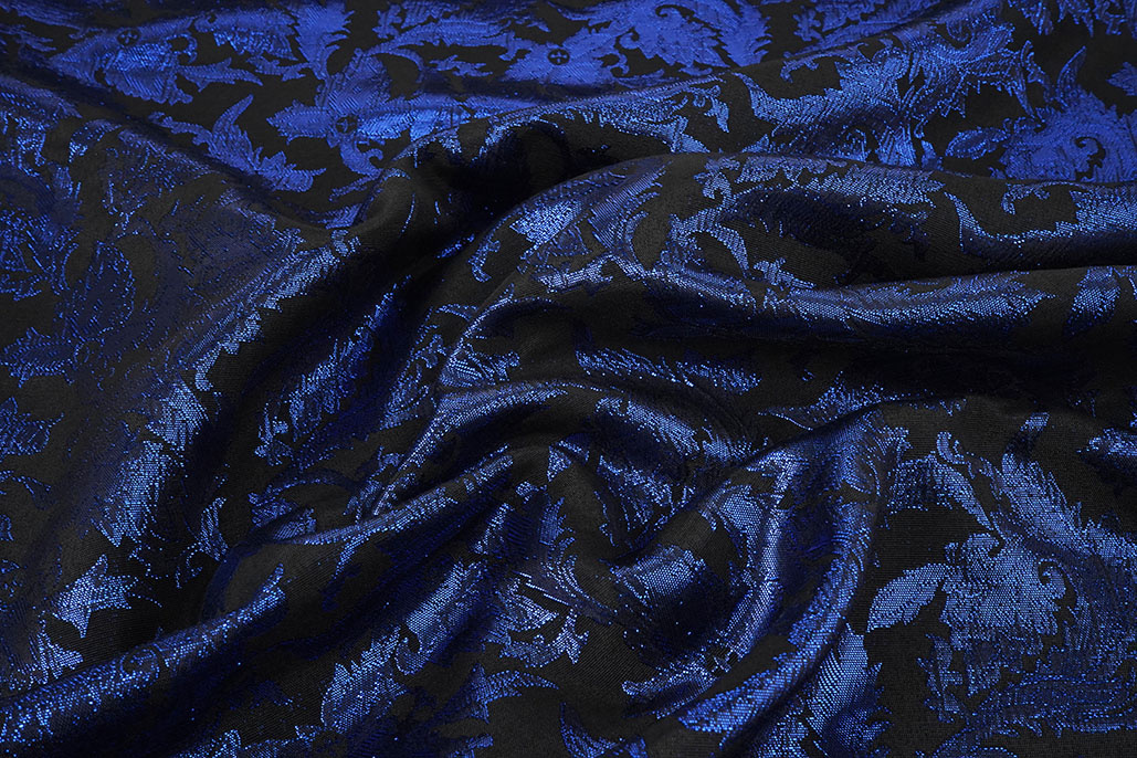 Brocade Themisha Royal Blue