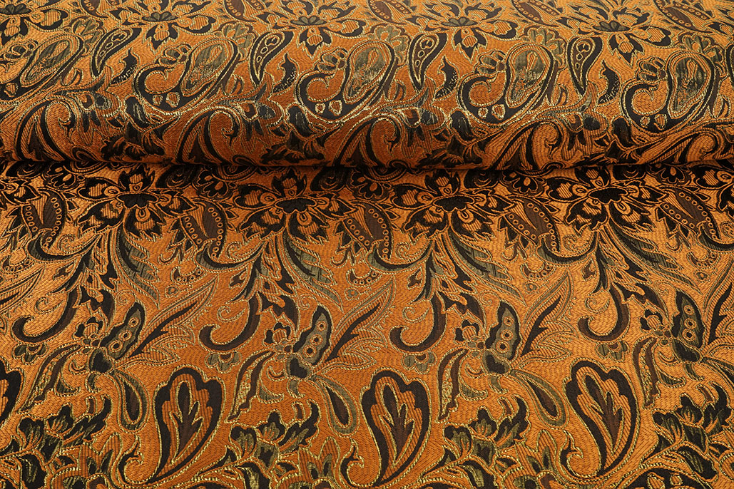 Brocade Agisha Orange
