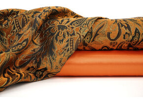 Brokat Agisha Orange