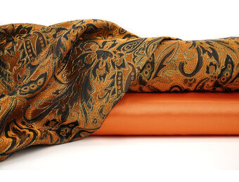 Brokaat Agisha Oranje