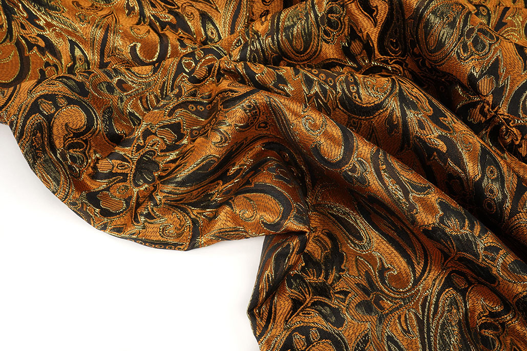 Brocade Agisha Orange
