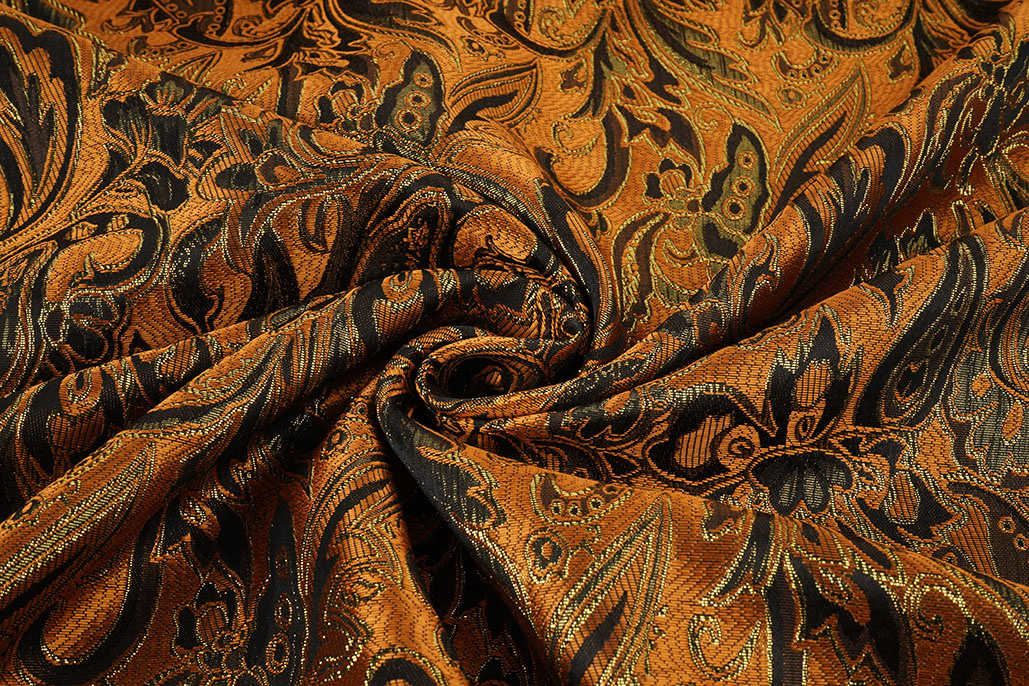 Brocade Agisha Orange