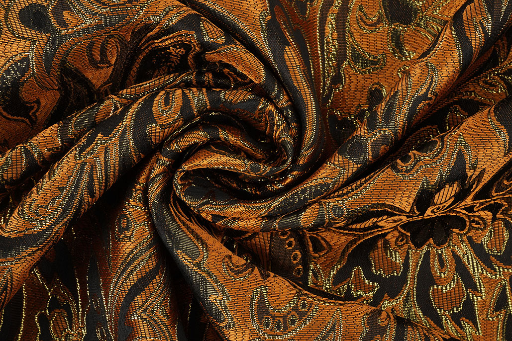 Brocade Agisha Orange