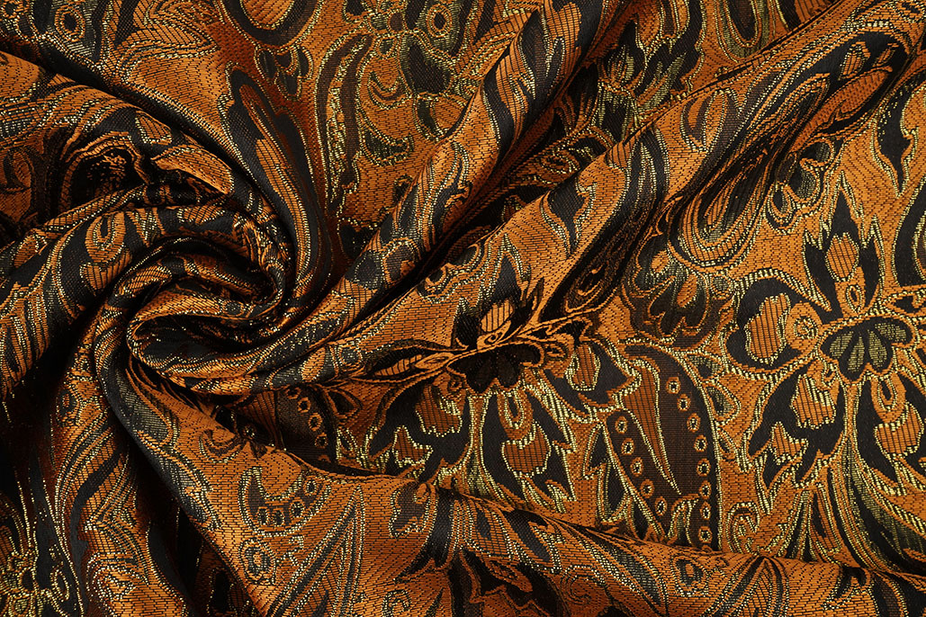 Brocade Agisha Orange