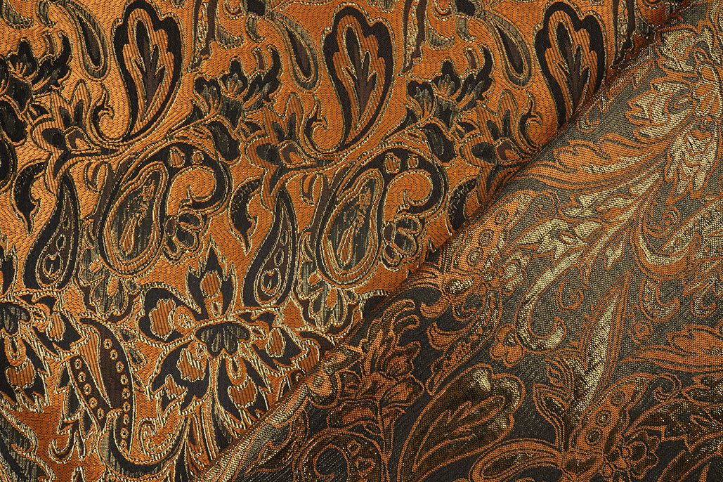 Brocade Agisha Orange
