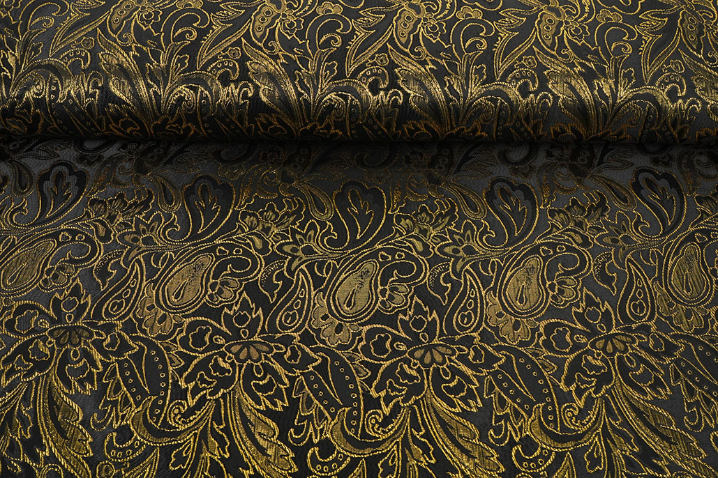 Brocade Agisha Black