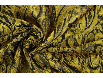 Brokaat Agisha Geel Goud