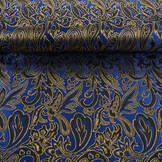 Brocade Agisha Police Blue