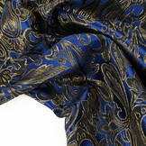 Brocade Agisha Police Blue