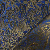 Brocade Agisha Police Blue