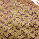 Brokat Malisi Aubergine Lila