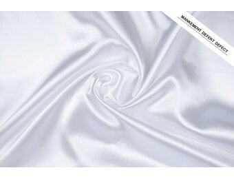 Poly Satin White