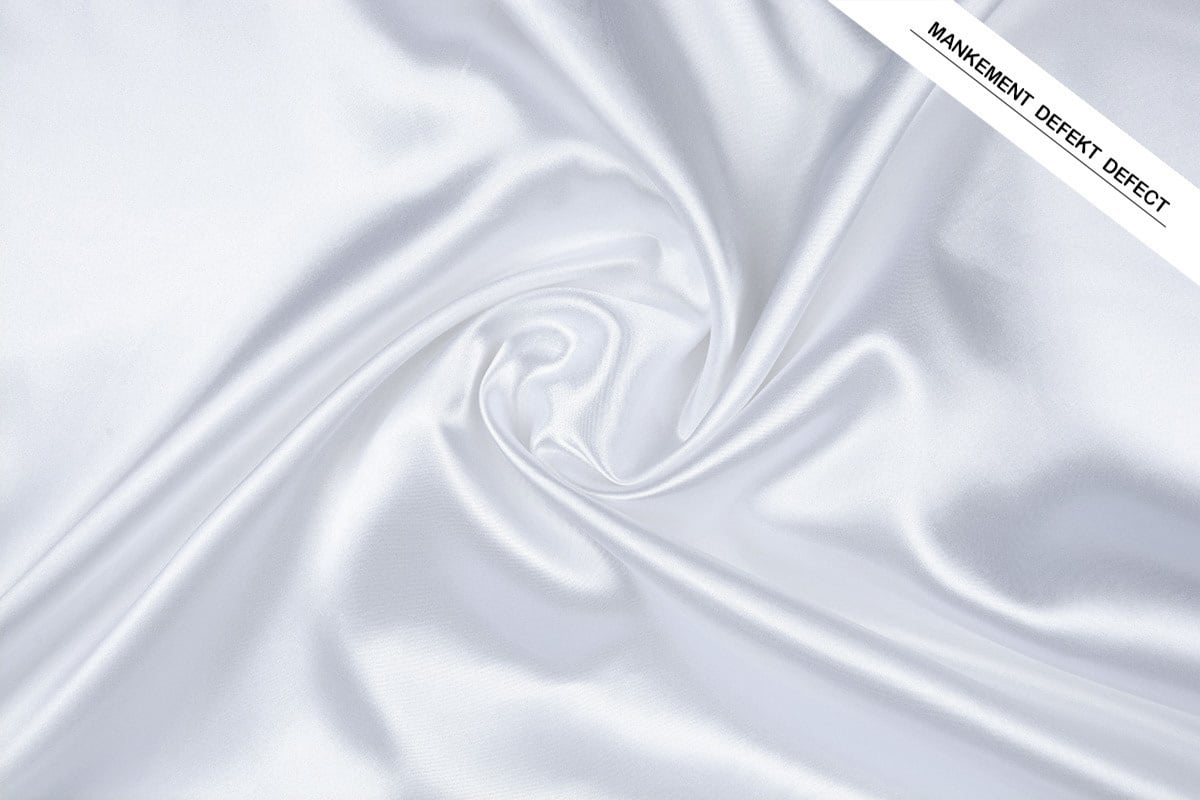 Poly Satin White