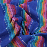Mexikanische Streifen Blau