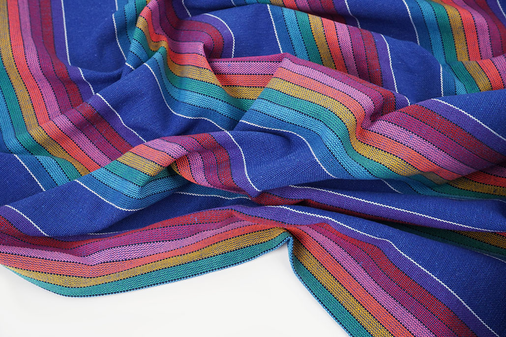 Mexikanische Streifen Blau