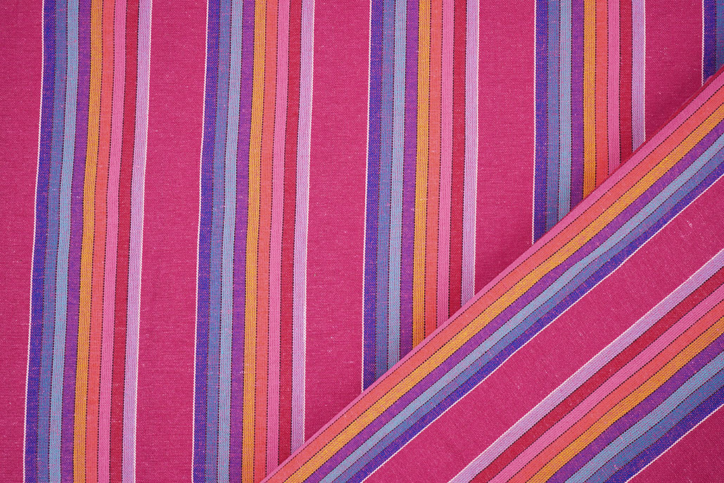 Mexican Stripe Fuchsia Pink