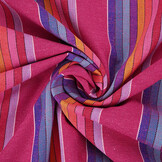 Mexican Stripe Fuchsia Pink