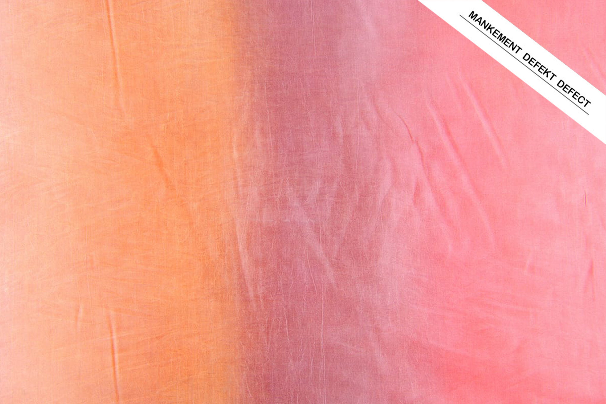 Crinkle Taft Mix Orange Pink
