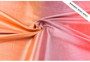 Crinkle Taft Mix Oranje Roze