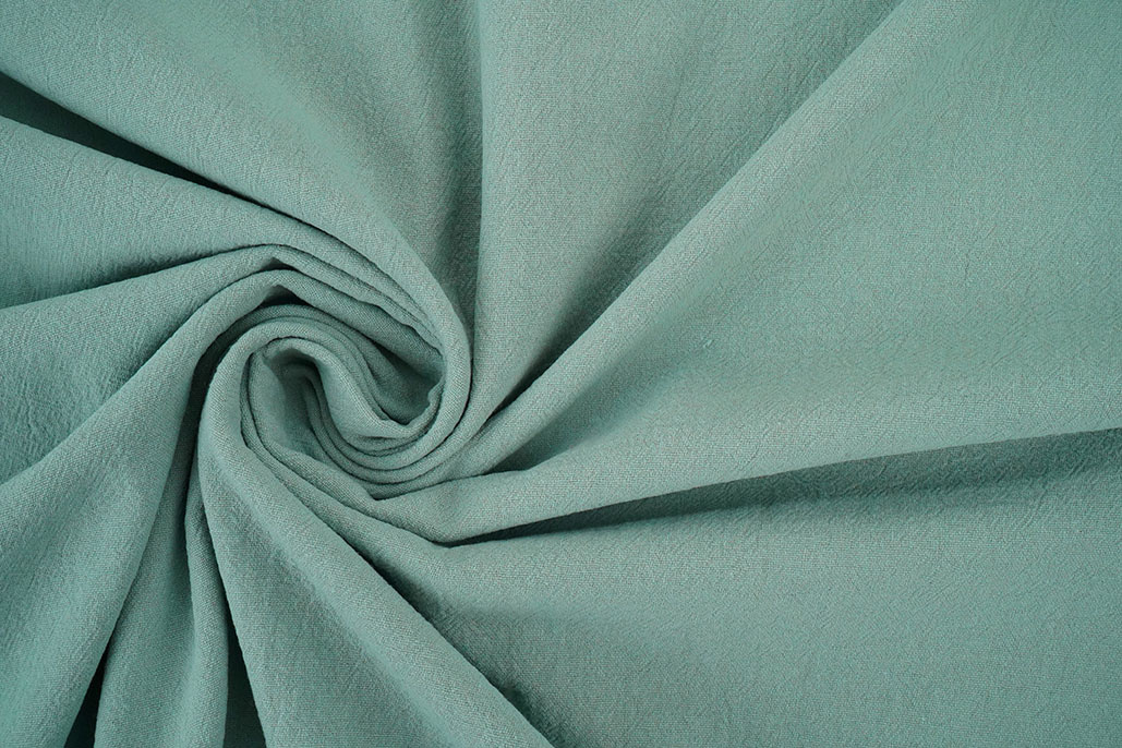 100% Washed Cotton Dark Old Green